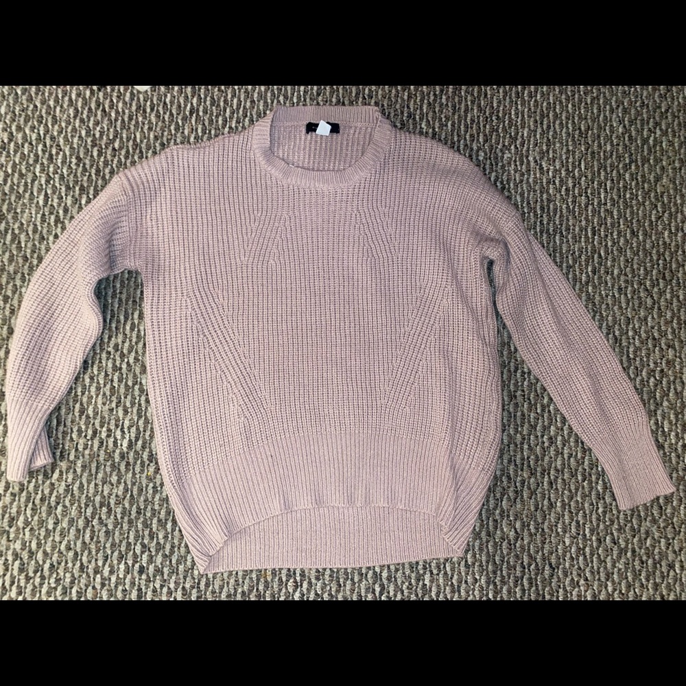 Asteroid rose pink sweater